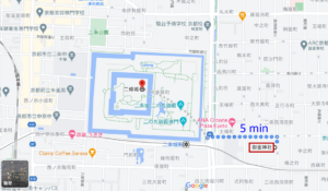 二條城_御金神社map